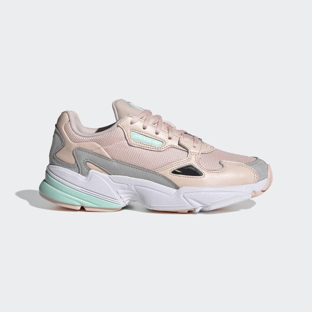 Originals Adidas FALCON W Dama Romania - Roz/Verde Menta/Gri FX7196